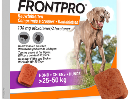 Frontpro Kauwtablet Hond XL Vlooien Tekenpil For Cheap