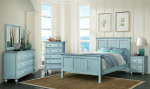 Sea Winds Trading Monaco King Bed B818KBED-BLEU Sale