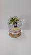 St. John Palm Tree Glitter Globe 2.5 In For Sale