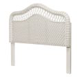 Sea Winds Trading Santa Cruz King Headboard B57941-WHITE Online now