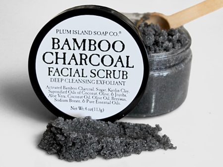 Bamboo Charcoal Facial Scrub Online