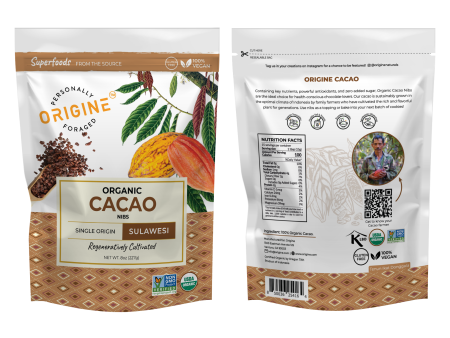 Organic Cacao Nibs 8oz Supply