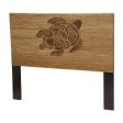 Sea Winds Trading Turtle Weave King Headboard Natural on Sale