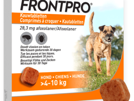 Frontpro Kauwtablet Hond M Vlooien Tekenpil For Sale