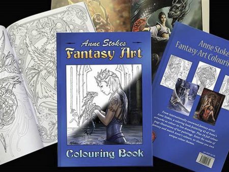 Anne Stokes Fantasy Art Coloring Book For Discount