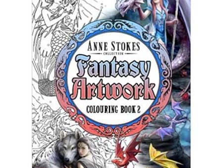 Anne Stokes Fantasy Art Coloring Book 2 For Discount