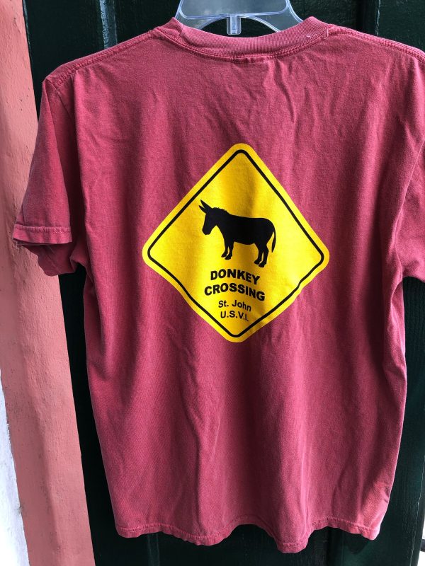 Donkey Crossing St. John Tee Shirt for adults Online Sale