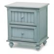 Sea Winds Trading Monaco 2 Drawer Nightstand B81832-BLEU Sale