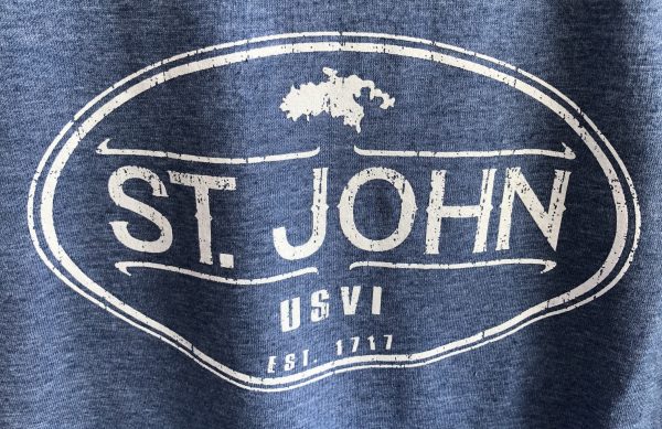 St. John Map Soft Style Tee Discount