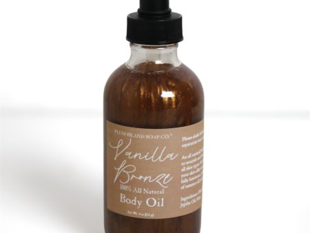 Vanilla Bronzer Shimmer Body Oil Online Hot Sale