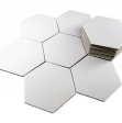 20 Blank Hexagon Board Game Tiles Sale