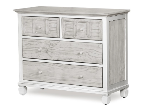 Sea Winds Trading Islamorada 4-Drawer Chest   Single Dresser SKU#:B23334 Fashion