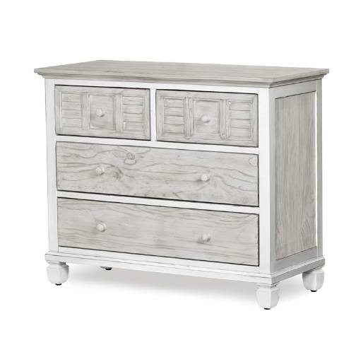 Sea Winds Trading Islamorada 4-Drawer Chest   Single Dresser SKU#:B23334 Fashion