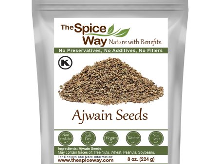 Ajwain Seeds - ( 8 oz ) carom seed on Sale