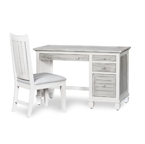 Sea Winds Trading Islamorada Desk & Chair Set B23374 For Sale