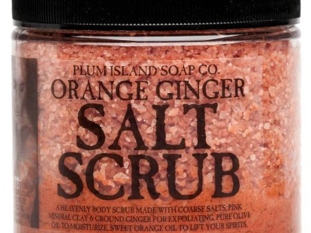 Orange Ginger Salt Scrub Hot on Sale