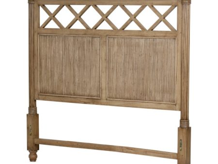 Sea Winds Trading Malibu King Headboard B48441-FRAPPE For Sale