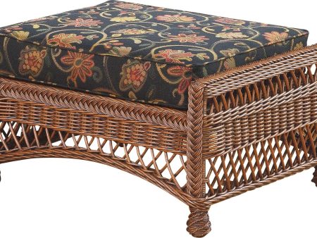 Designer Wicker by Tribor Bar Harbor Sectional Ottoman For Cheap