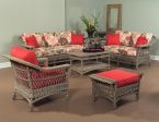 Designer Wicker Bar Harbor Loveseat Fashion