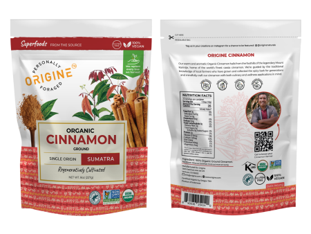 Organic Cinnamon Ground 8oz Online now