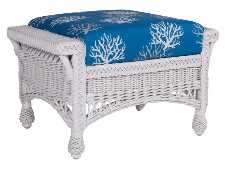 Harbor Front Ottoman by Designer Wicker from Tribor Fashion