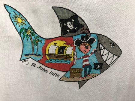 Shark Island Youth Tee Shirt Cheap