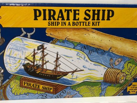 Pirate Ship in a Bottle Kit Hot on Sale