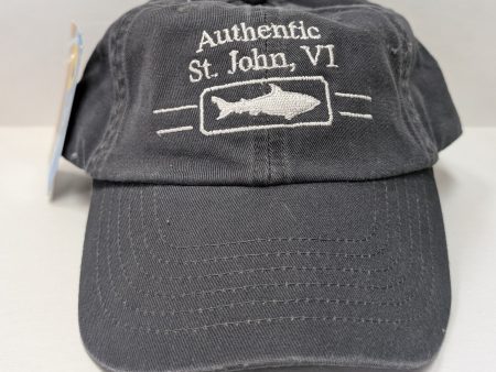 Grey Authentic St. John, VI Cap Supply