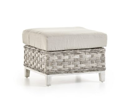 South Sea Rattan Grand Isle Ottoman SKU 77406 Fashion