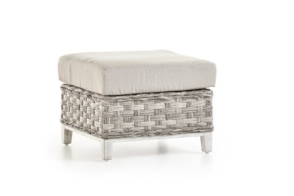 South Sea Rattan Grand Isle Ottoman SKU 77406 Fashion