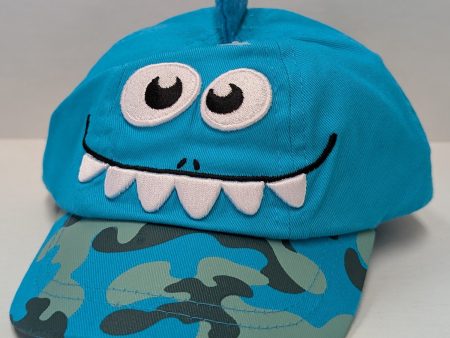 Blue Camo Mohawk Shark St. John, VI Baseball Cap on Sale