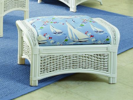 Spice Islands Regatta  Ottoman White Fashion