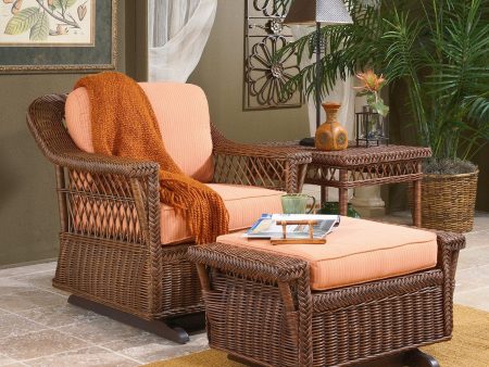 Designer Wicker by Tribor Bar Harbor Single Glider For Cheap