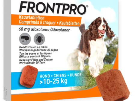 Frontpro Kauwtablet Hond L Vlooien Tekenpil Supply