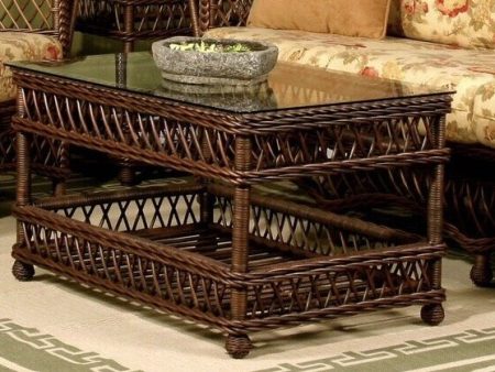 Spice Islands Bar Harbor Coffee Table Brownwash on Sale