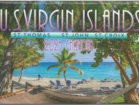 2025 U.S. Virgin Islands Pocket Calendar on Sale