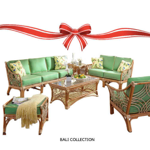 Spice Islands Wicker Bali Wicker 6 Piece Seating Set Sale