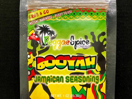 Grab and Go Pouch - Booyah Jamaican Seasoning (Pack of 24) For Cheap