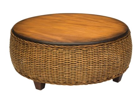 Designer Wicker Clarissa Porch Coffee Table Cheap