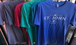 1864 St. John Map Soft Style Tee Cheap