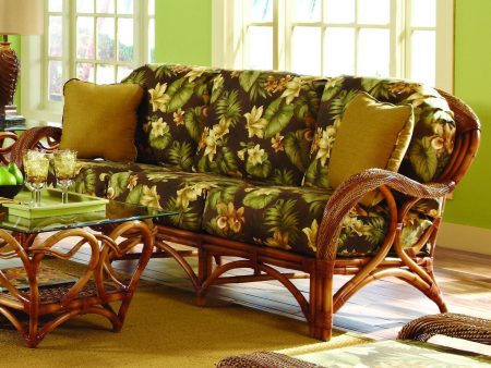 Spice Islands Caneel Bay Loveseat Cinnamon For Sale