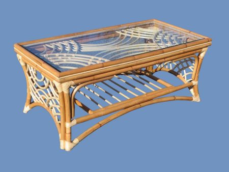 Spice Islands Bali Coffee Table Natural & White Fashion