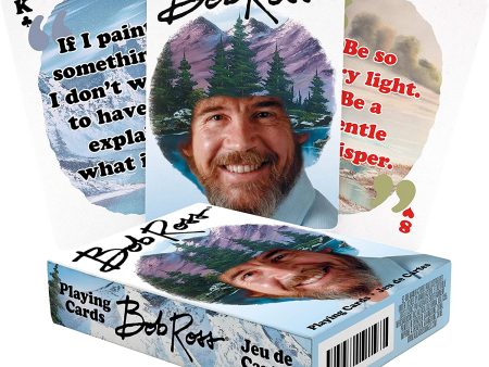 Aquarius Playing Cards: Bob Ross Quotes 2 Hot on Sale