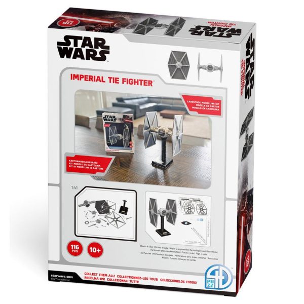 4D Model Kit: Star Wars - Imperial TIE Fighter For Sale