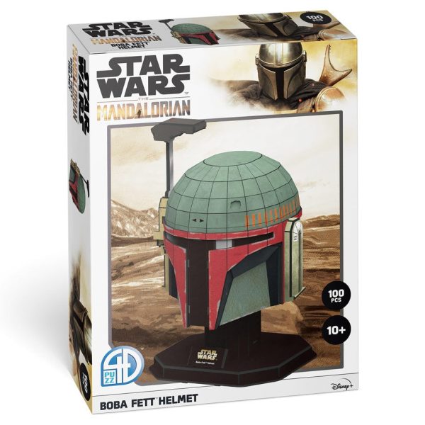 4D Model Kit: Star Wars - Boba Fett Helmet Online Hot Sale