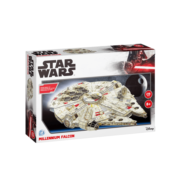 4D Model Kit: Star Wars - The Millennium Falcon Online Hot Sale