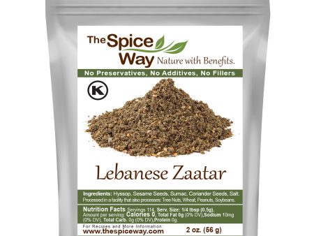 Traditional Lebanese Zaatar (zatar   za atar   zahatar   za atar) Discount