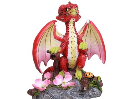 Apple Dragon Figurine For Discount