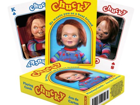 Aquarius Playing Cards: Chucky For Discount