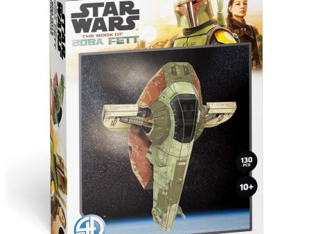 4D Model Kit: Star Wars - Boba Fett s Starfighter Hot on Sale